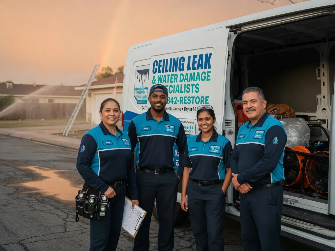 Ceiling Leak Cleanup company in Ricketts, IA